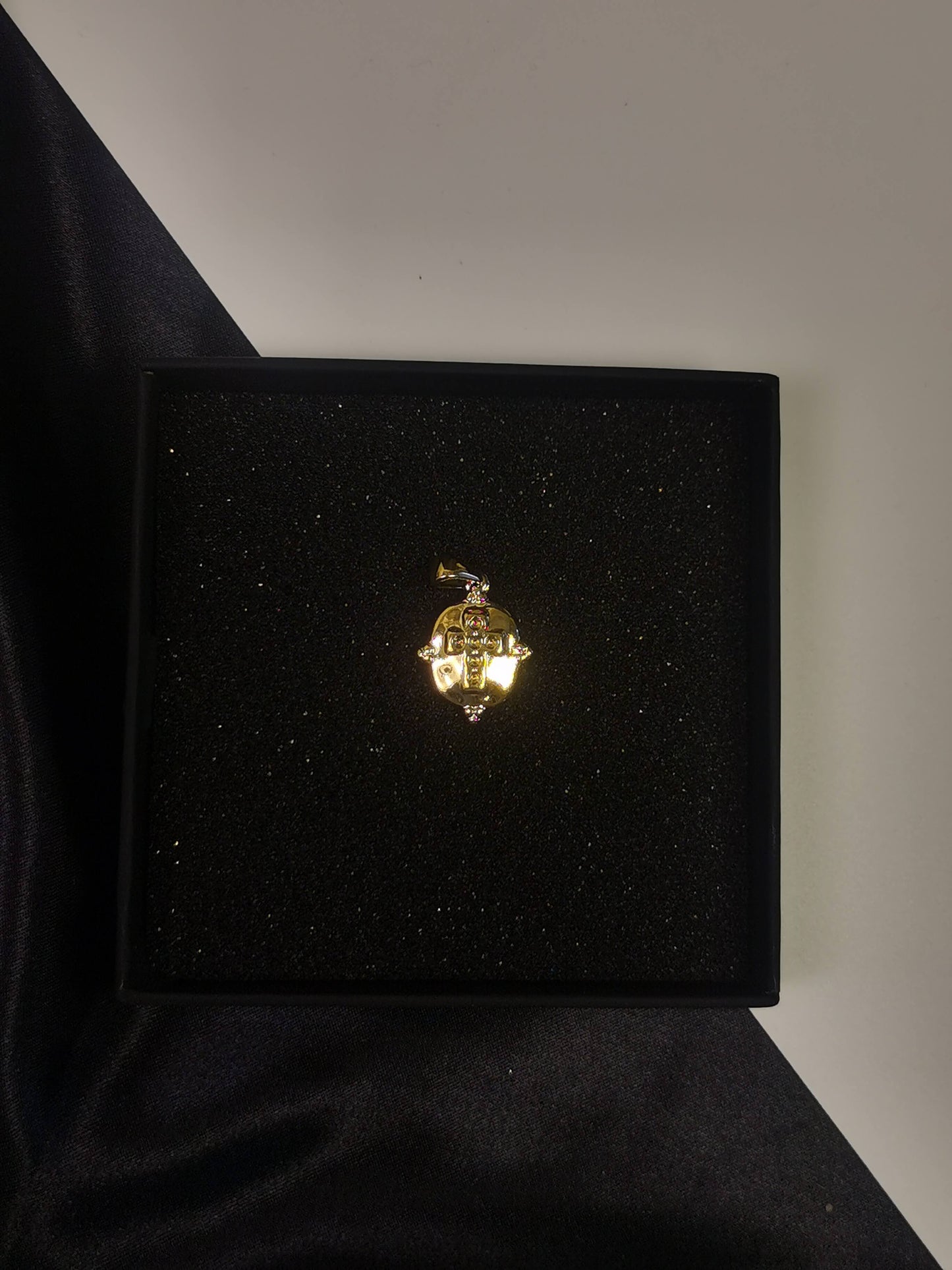 Cross element Pendant 18k gold-plated Titanium Steel Trendy Jewelry 2025 GMJP12Cr