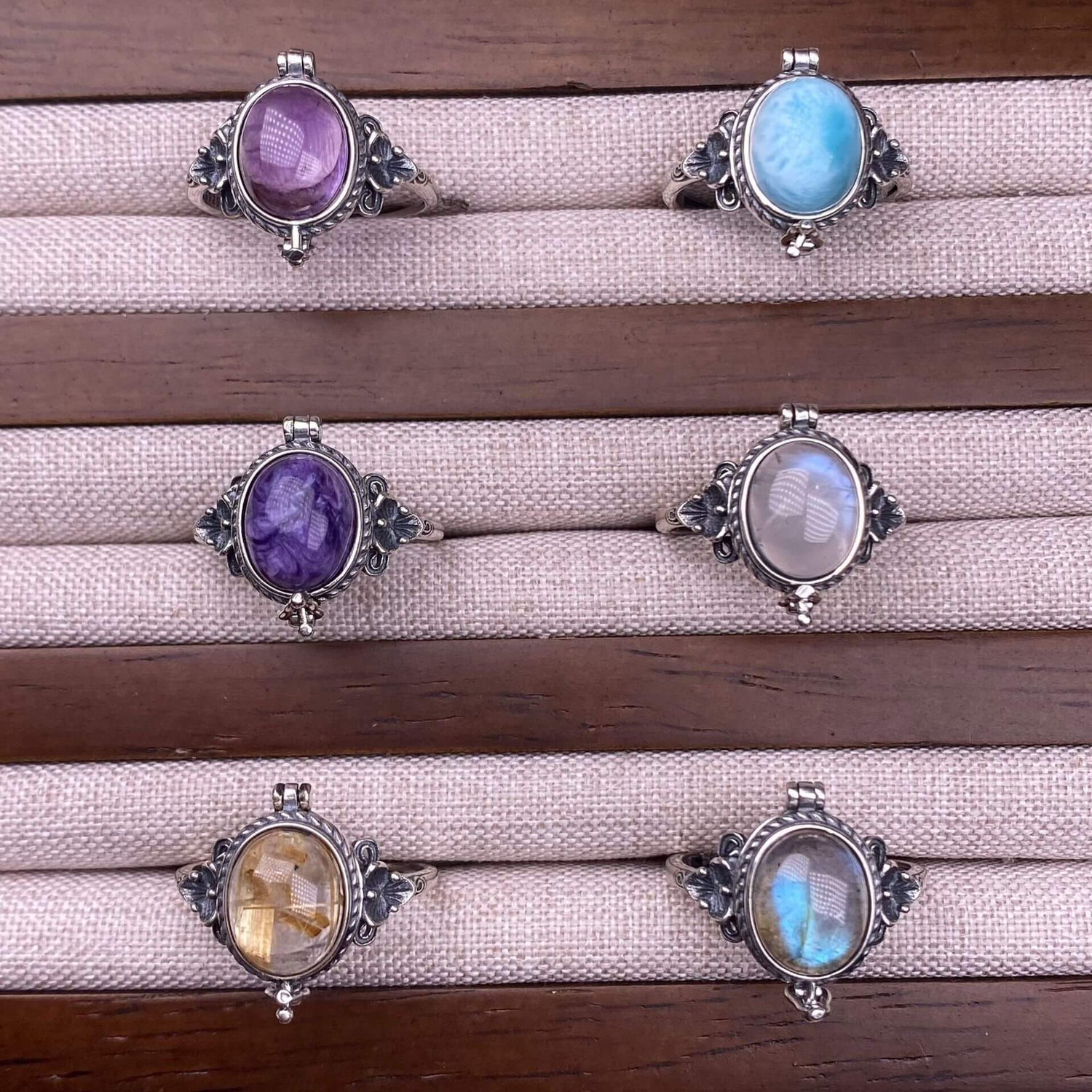 Silver rings