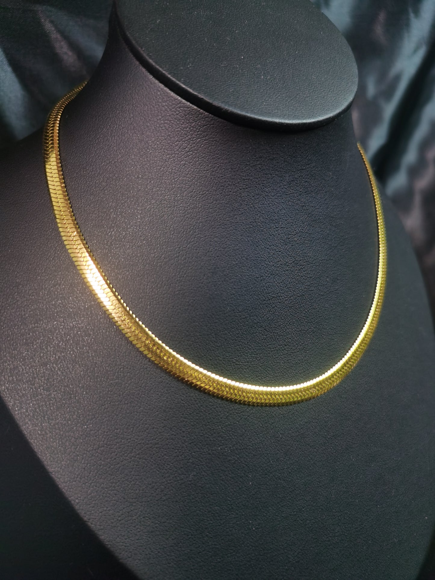 Snake Chain Necklace 18k gold-plated Titanium Steel Trendy Jewelry 2025 GMJBC2