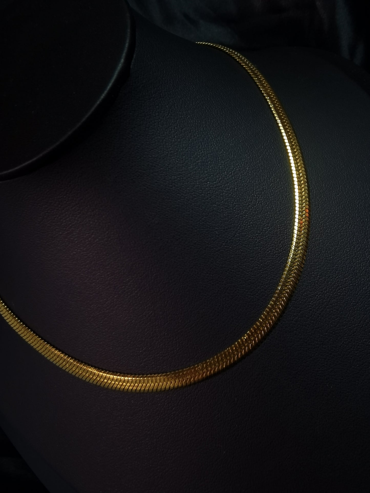 Snake Chain Necklace 18k gold-plated Titanium Steel Trendy Jewelry 2025 GMJBC2