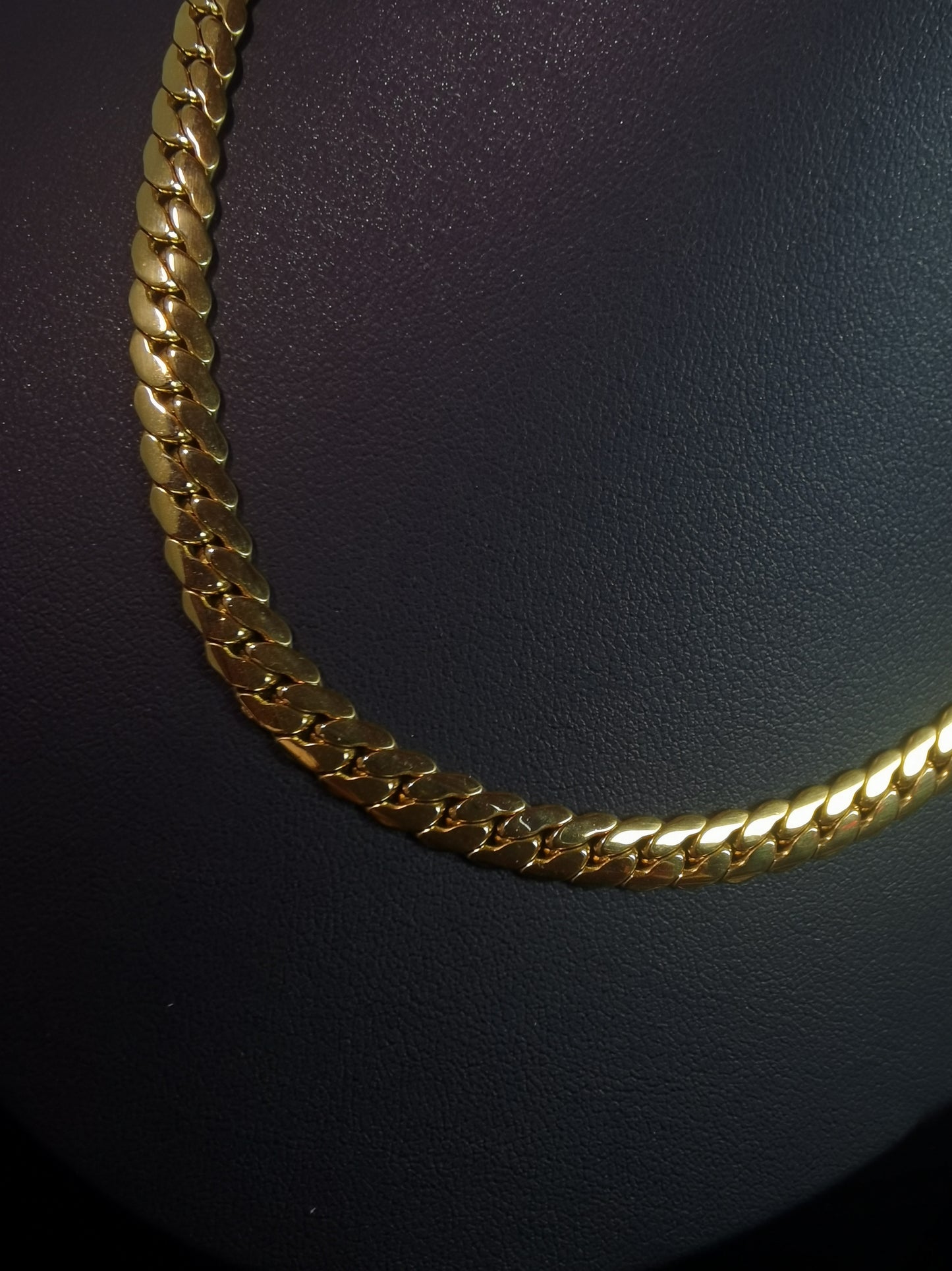 Cuban Chain Necklace 18k gold-plated Titanium Steel Trendy Jewelry 2025 GMJBC3