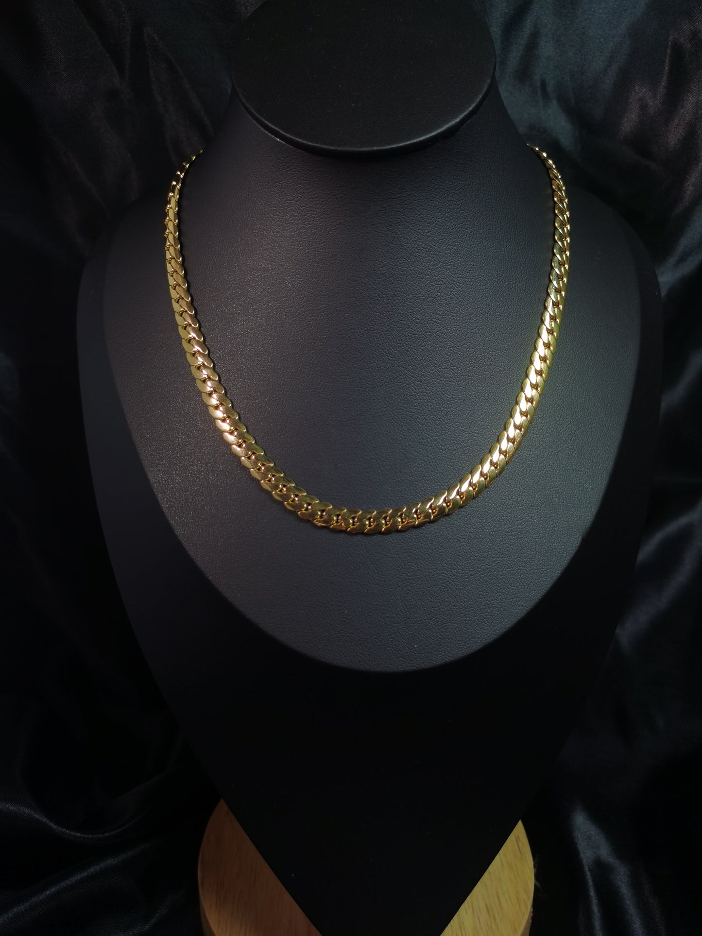 Cuban Chain Necklace 18k gold-plated Titanium Steel Trendy Jewelry 2025 GMJBC3