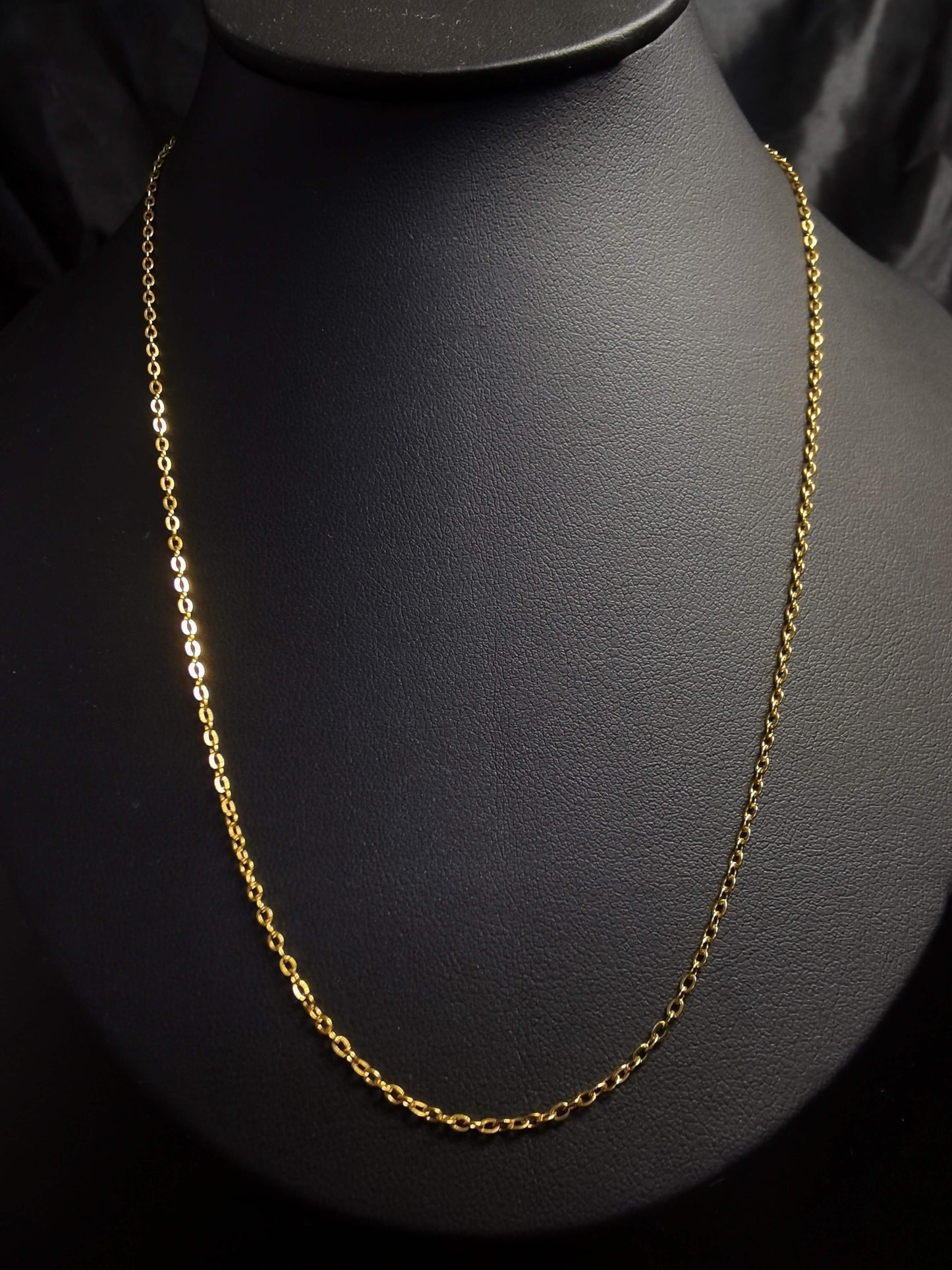 O Chain Necklace 18k gold-plated Titanium Steel Trendy Jewelry 2025 GMJBC5