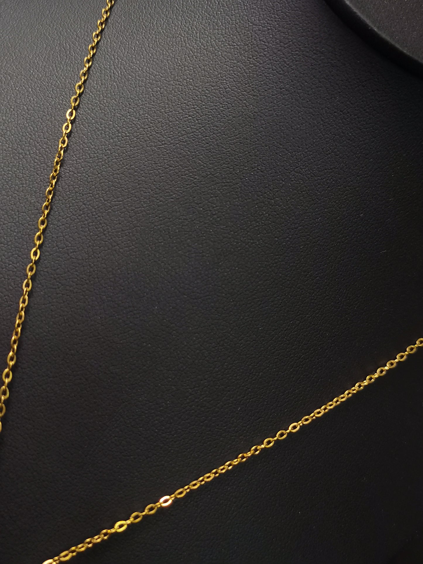 O Chain Necklace 18k gold-plated Titanium Steel Trendy Jewelry 2025 GMJBC5