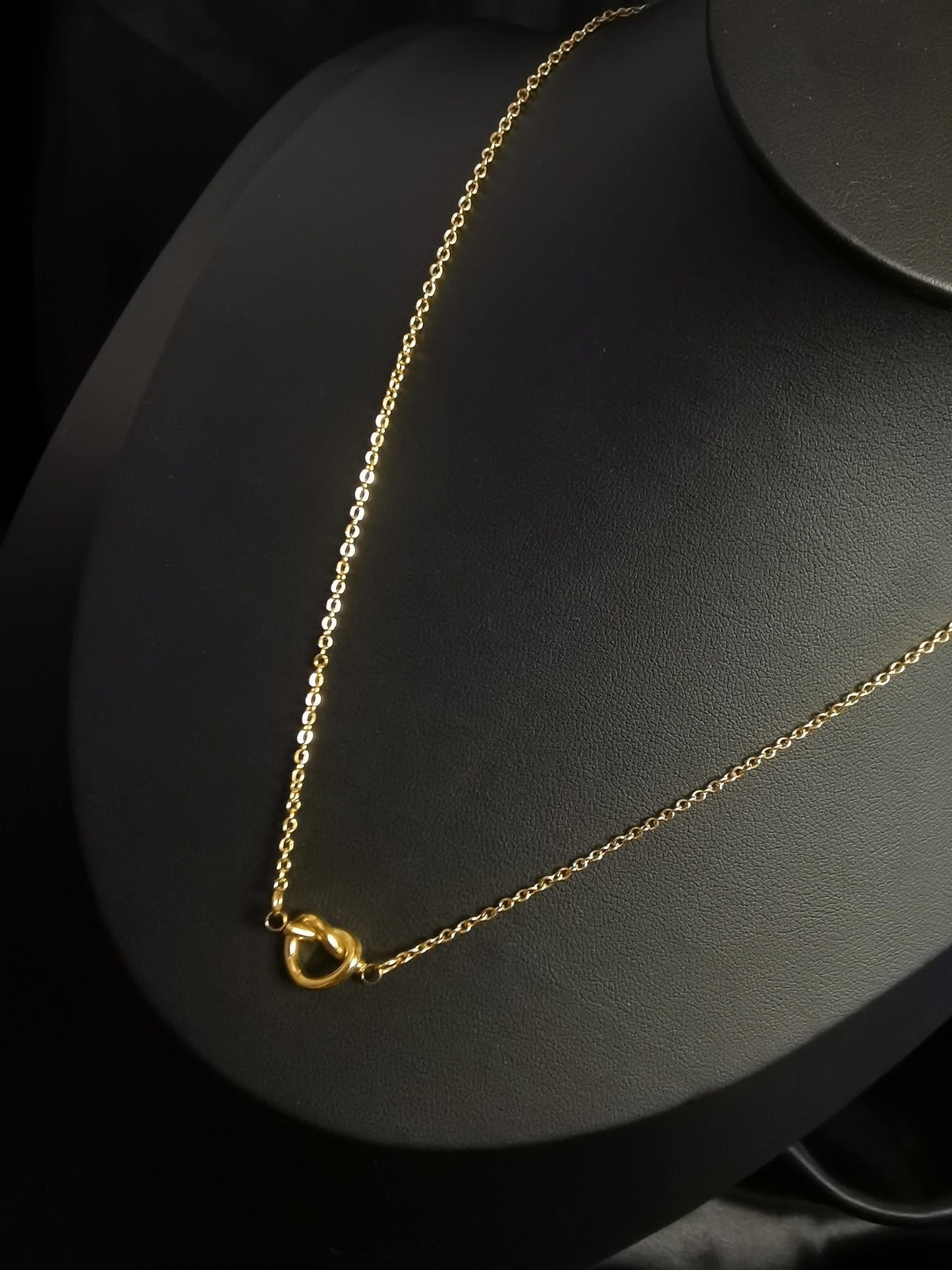 Knot Necklace 18k gold-plated Titanium Steel   chain Trendy Jewelry 2025 GMJN29