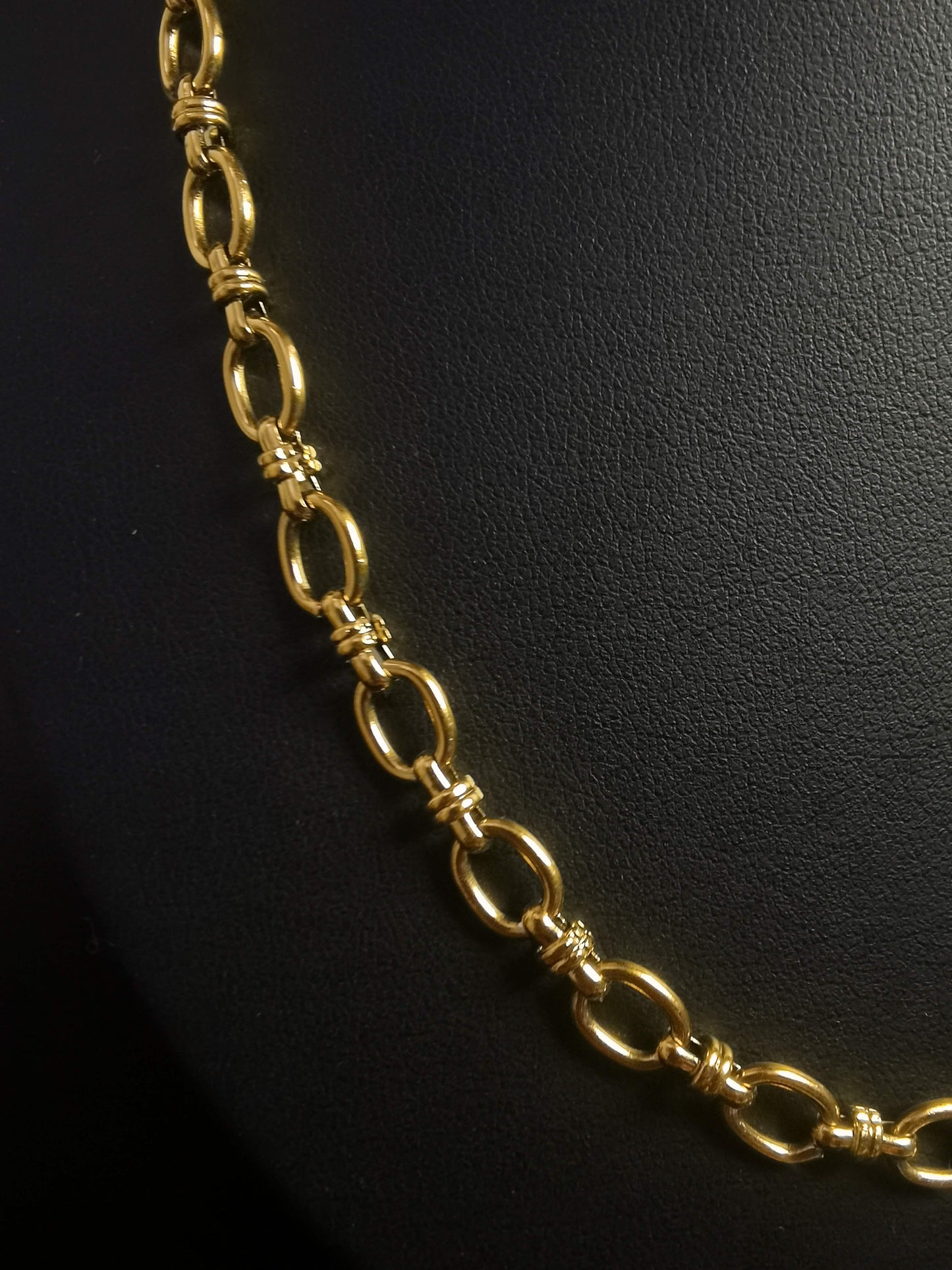 Zircon Joint Chain Necklace 18k gold-plated Titanium Steel Trendy Jewelry 2025 GMJBC17