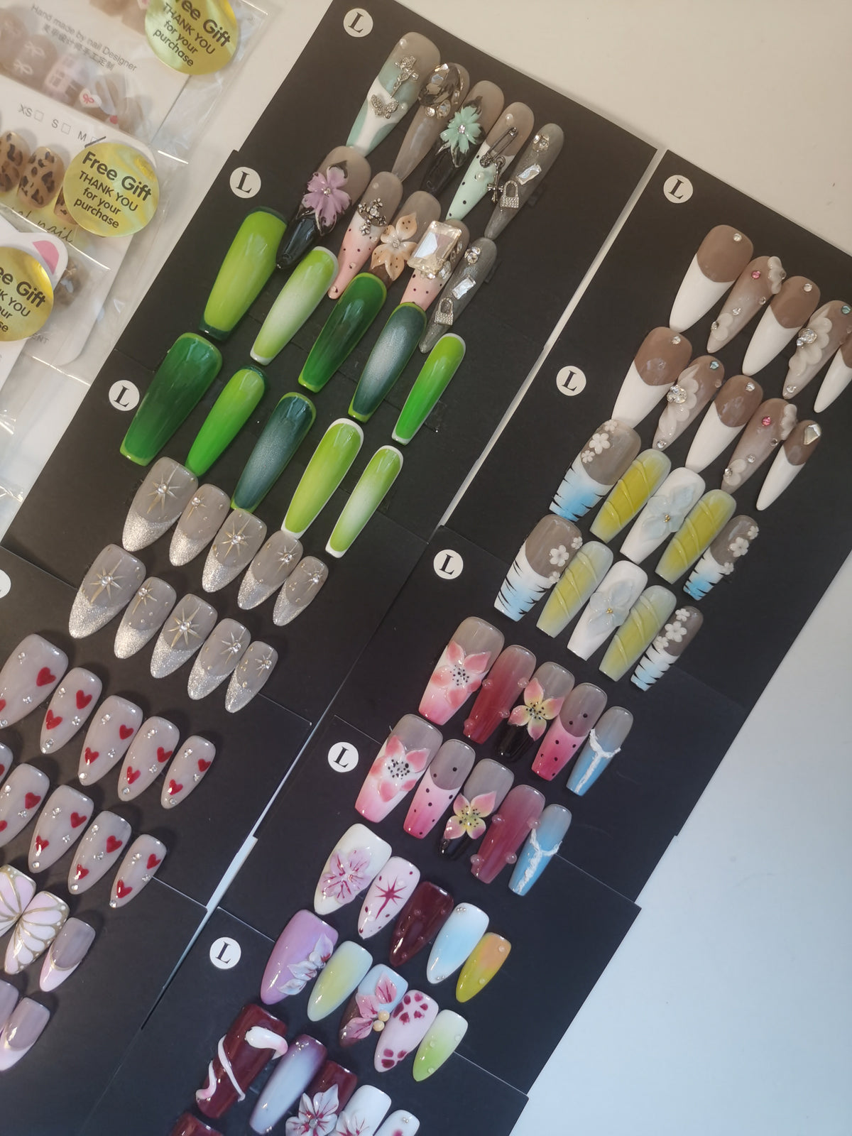 Press on nails Bundle NO.178 Size L