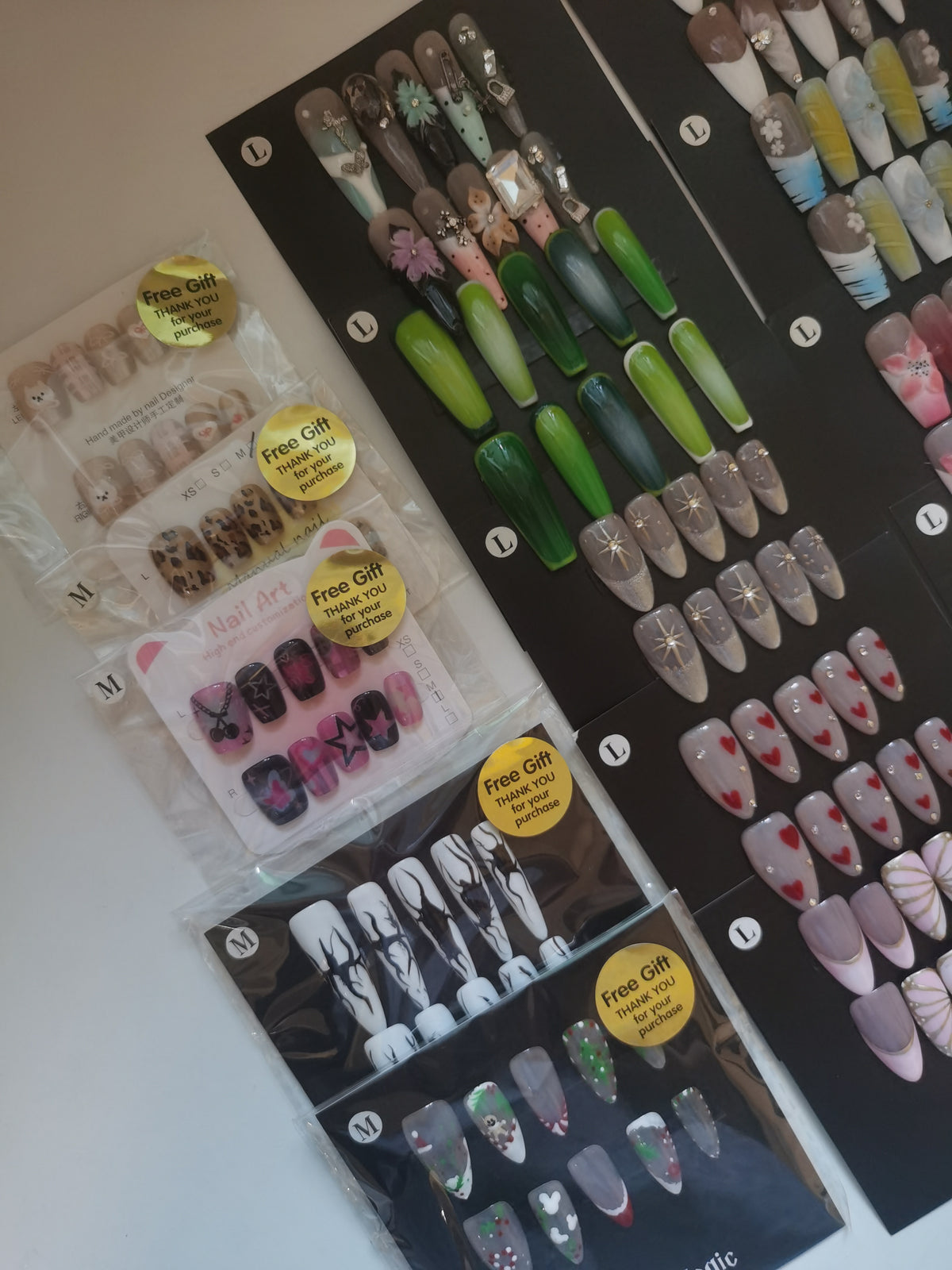 Press on nails Bundle NO.178 Size L