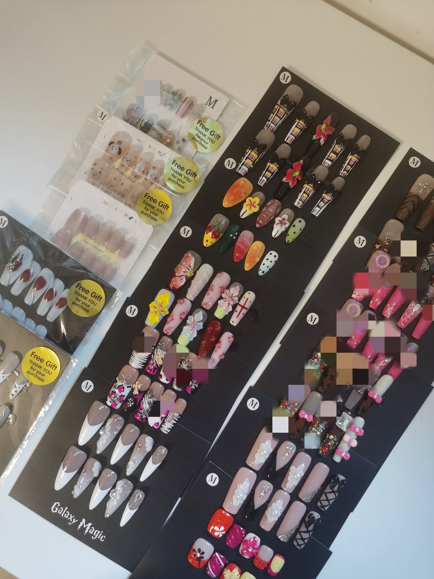 Press on nails Bundle NO.177 Size M