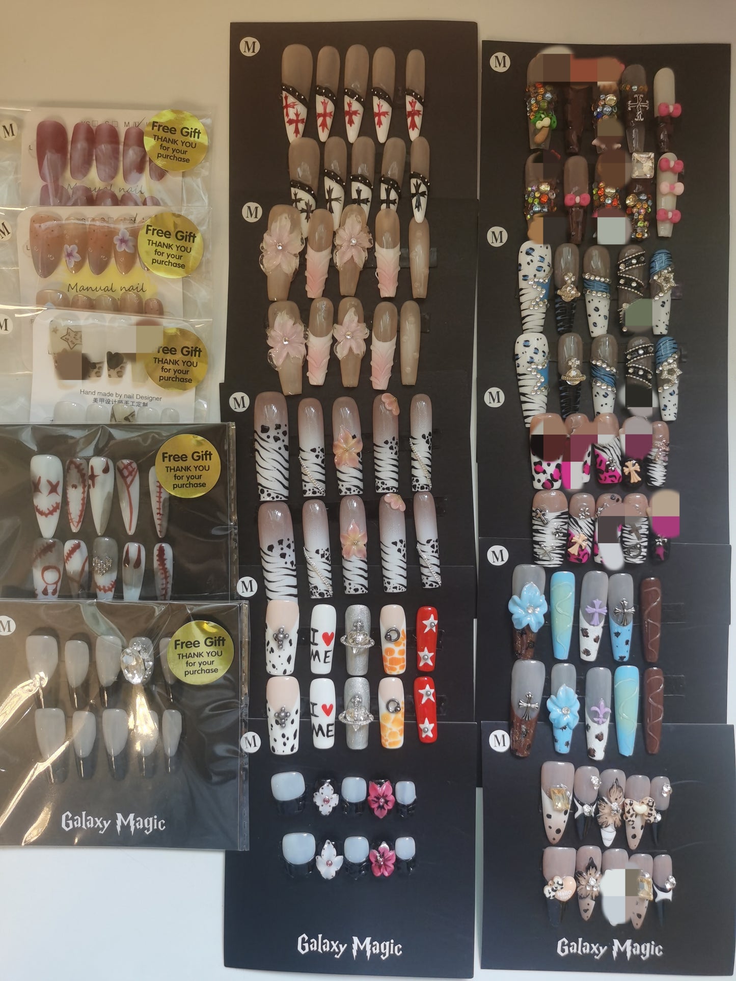 Press on nails Bundle NO.179 Size M