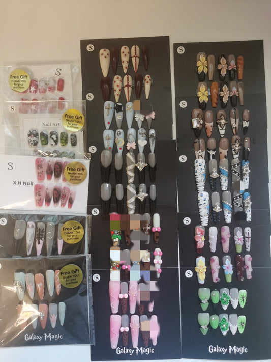 Press on nails Bundle NO.180 Size S