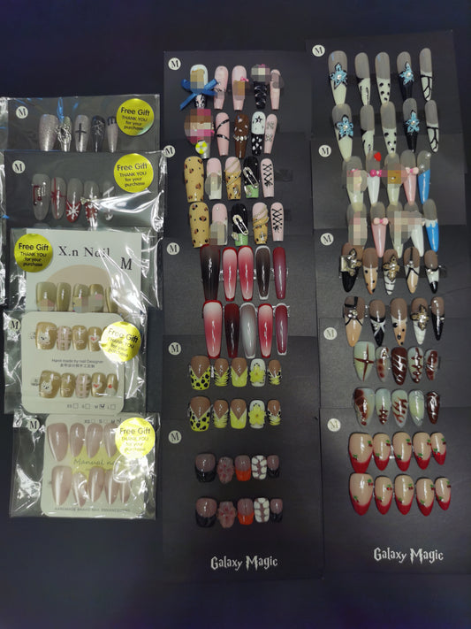 Press on nails Bundle NO.182 Size M