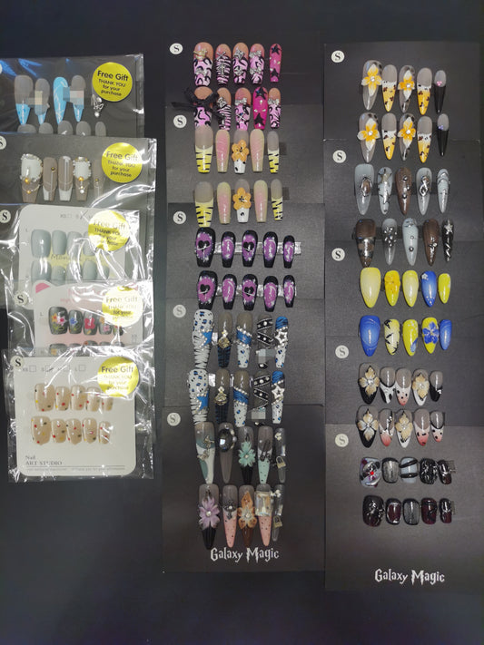 Press on nails Bundle NO.184 Size S