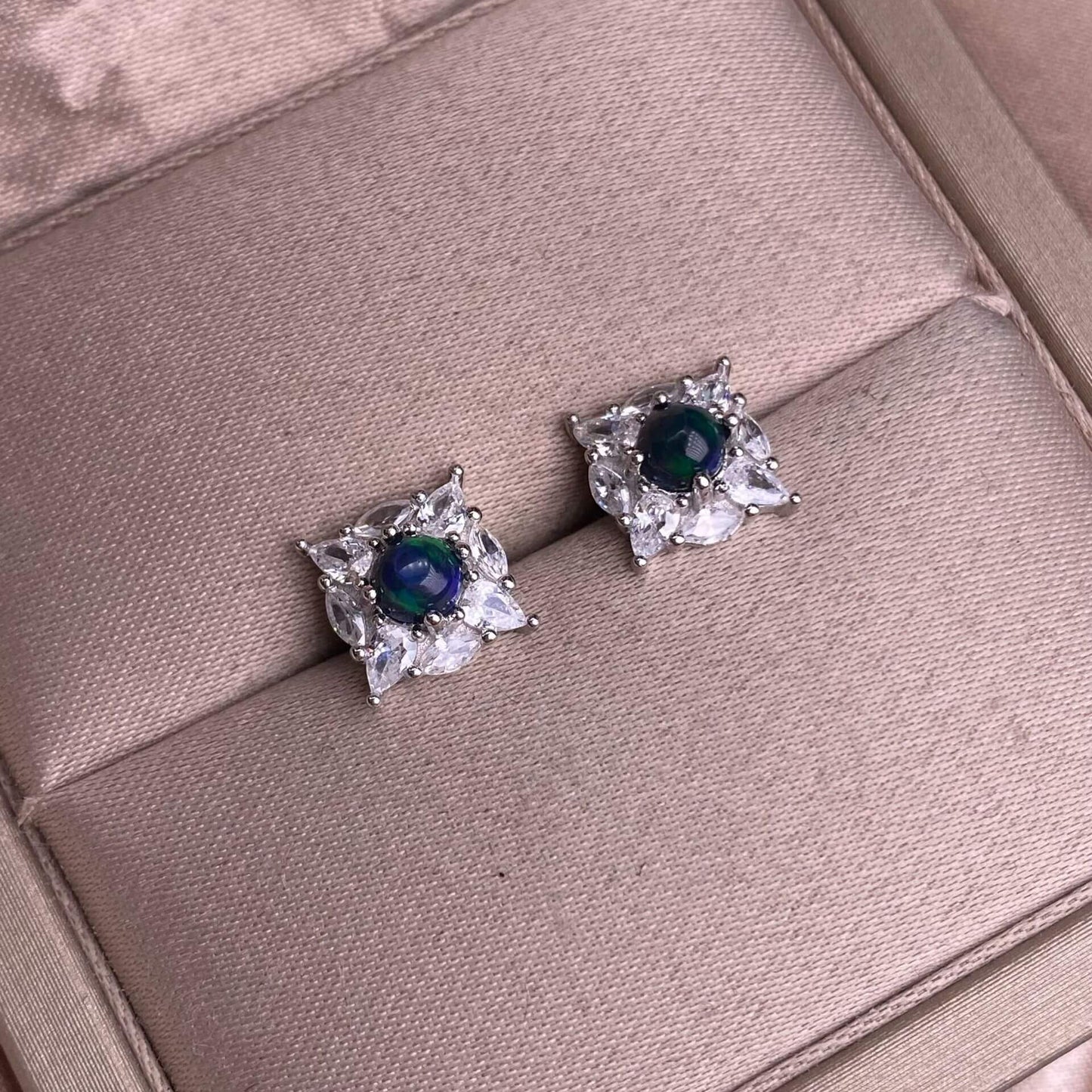 Garnet, amethyst, sea crest, blue phosphorescent, purple dragon crystal, citrine, turquoise, black opal, aquamarine, lapis lazuli, opal earrings