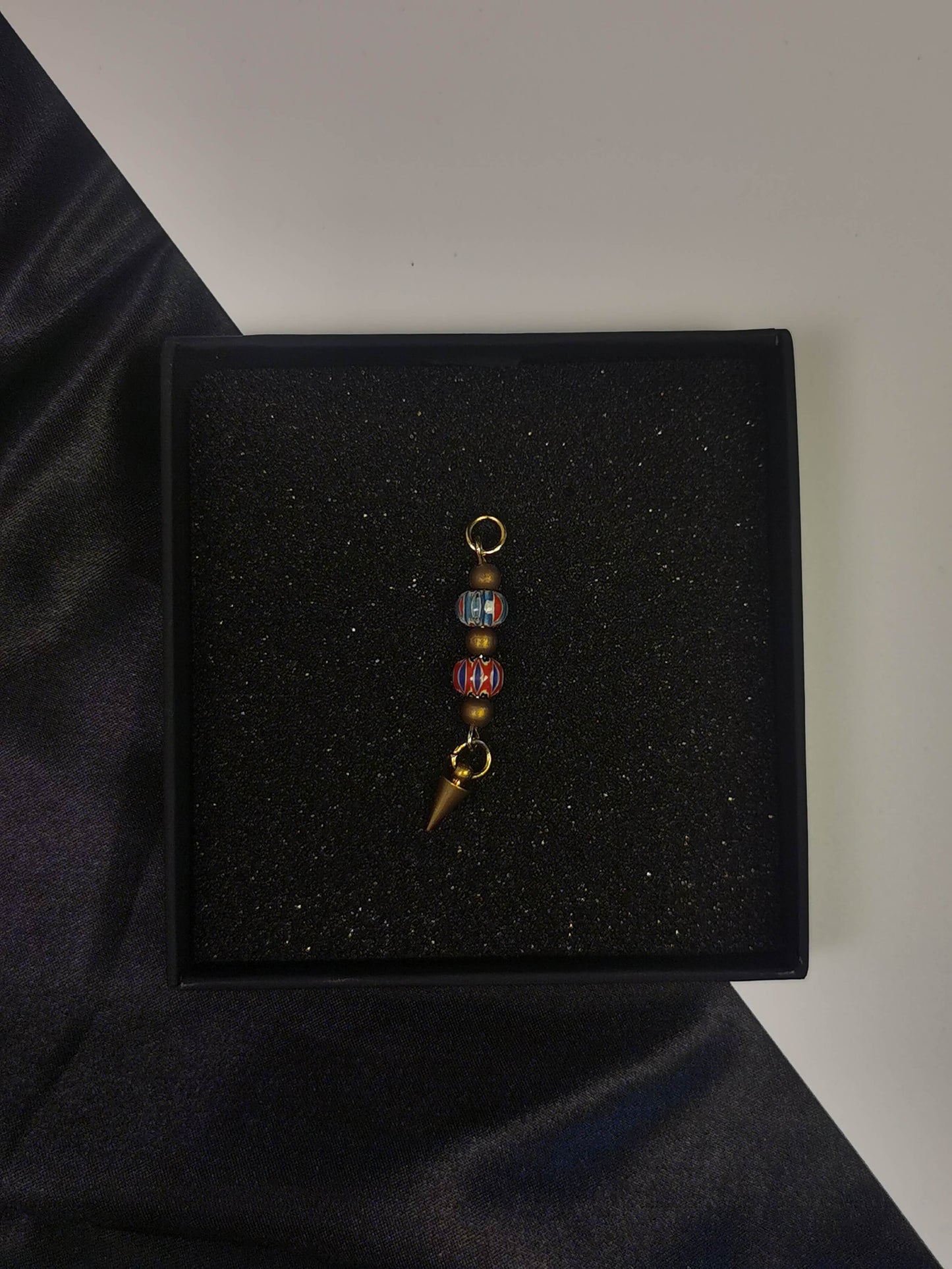 Bead element Pendant 18k gold-plated Titanium Steel Copper Trendy Jewelry 2025 GMJP2B