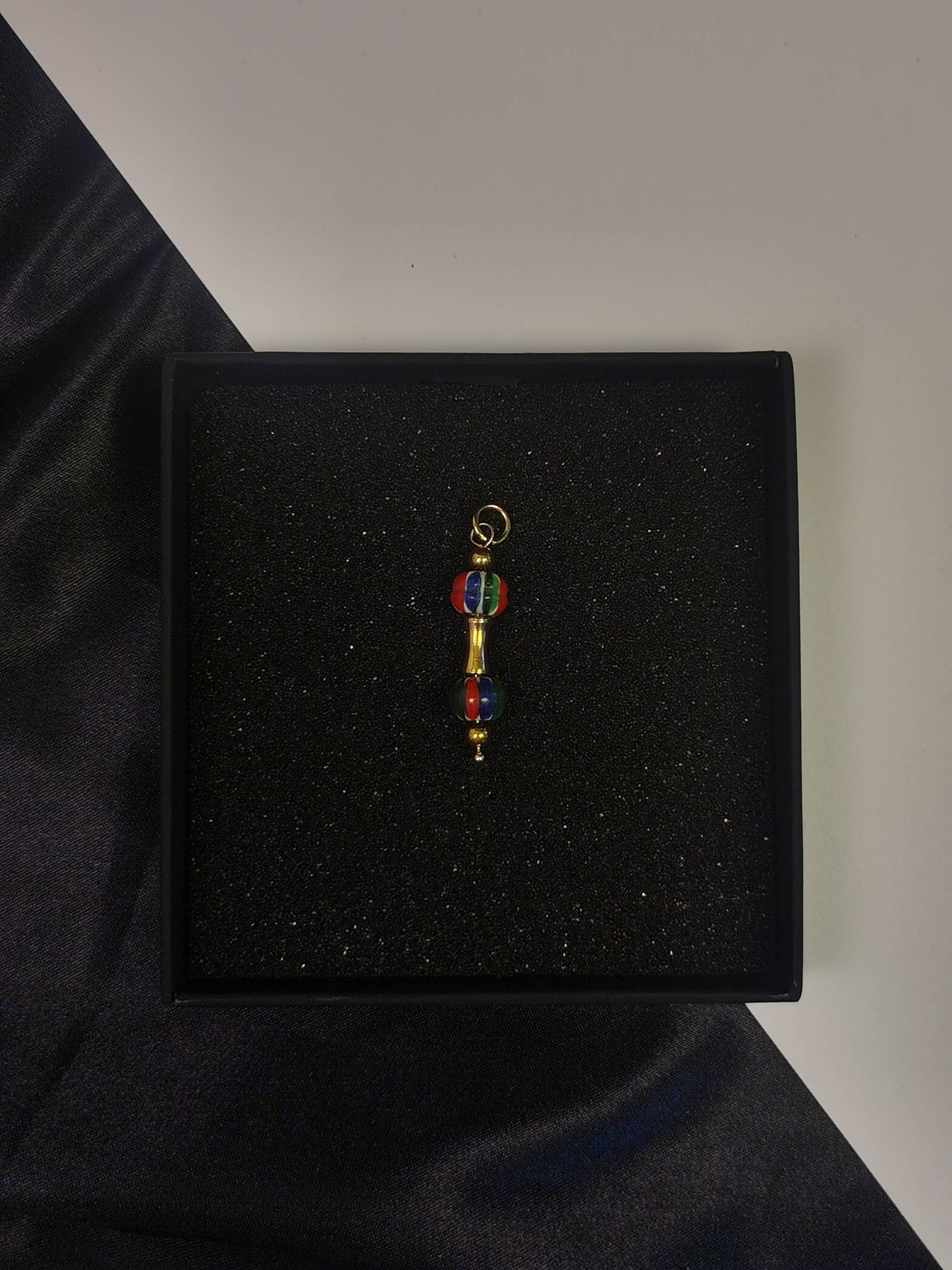 Bead element Pendant 18k gold-plated Titanium Steel Copper Trendy Jewelry 2025 GMJP2B