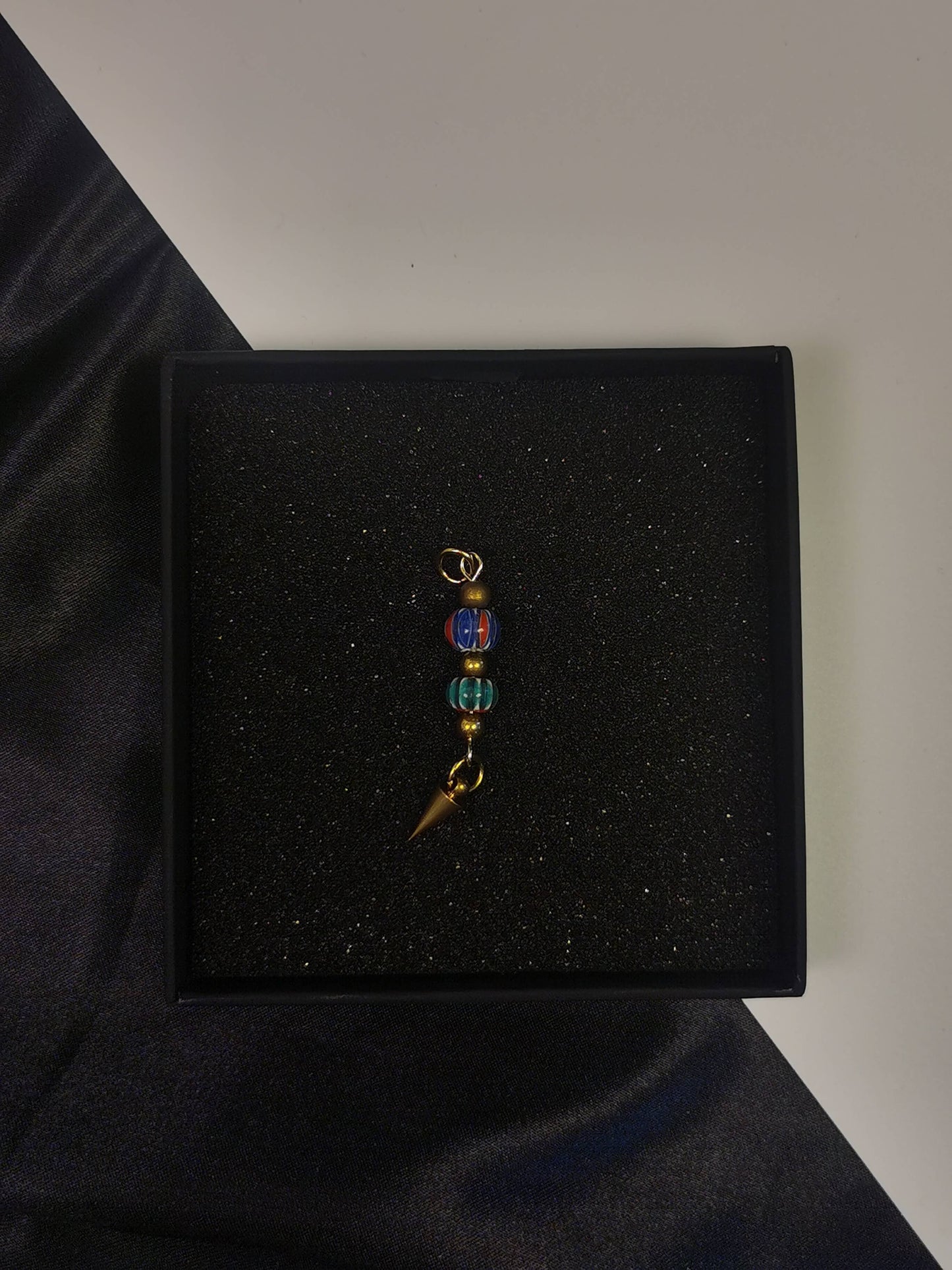 Bead element Pendant 18k gold-plated Titanium Steel Copper Trendy Jewelry 2025 GMJP2B