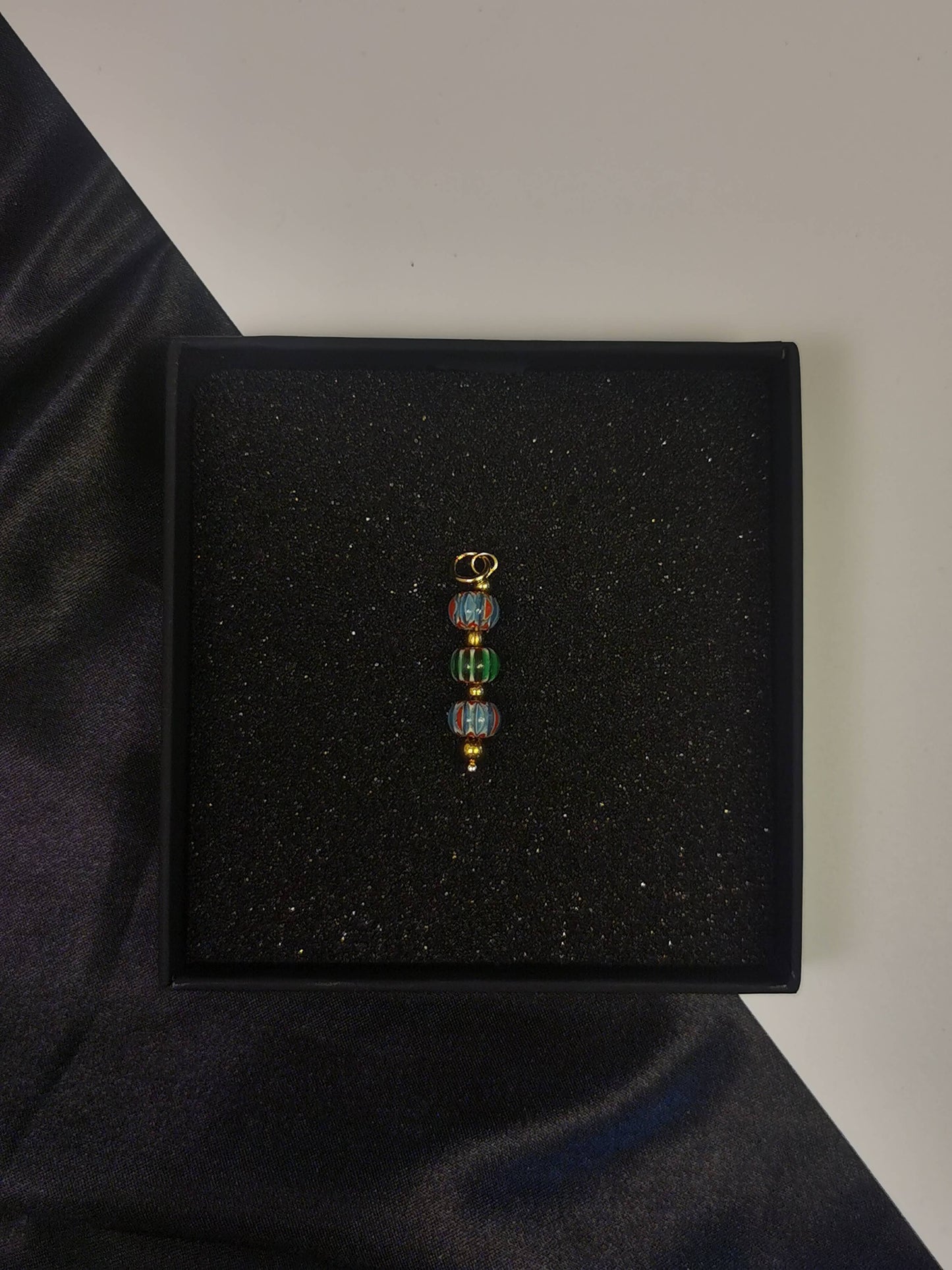 Bead element Pendant 18k gold-plated Titanium Steel Copper Trendy Jewelry 2025 GMJP2B