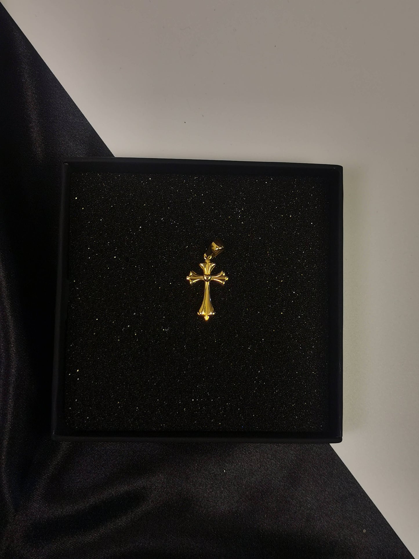 Cross element Pendant 18k gold-plated Titanium Steel Trendy Jewelry 2025 GMJP12Cr