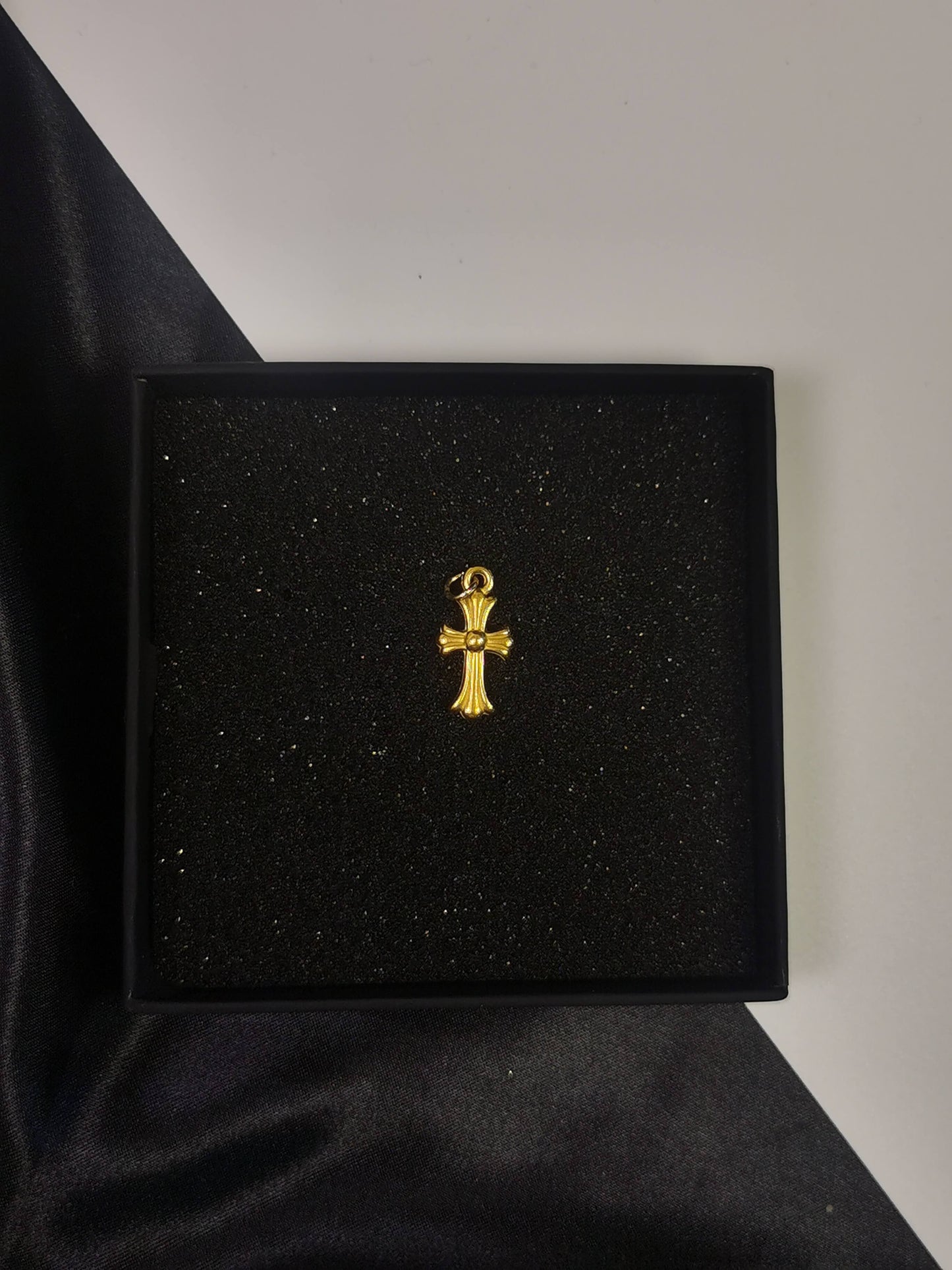 Cross element Pendant 18k gold-plated Titanium Steel Trendy Jewelry 2025 GMJP12Cr