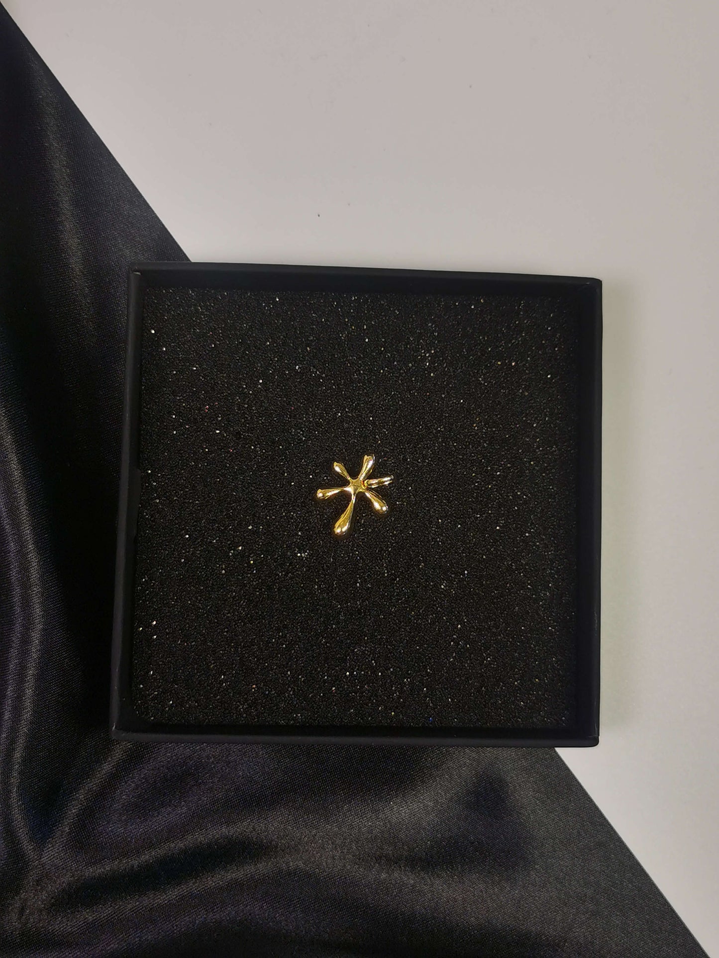 Flower element Pendant 18k gold-plated Titanium Steel Trendy Jewelry 2025 GMJP9Fl