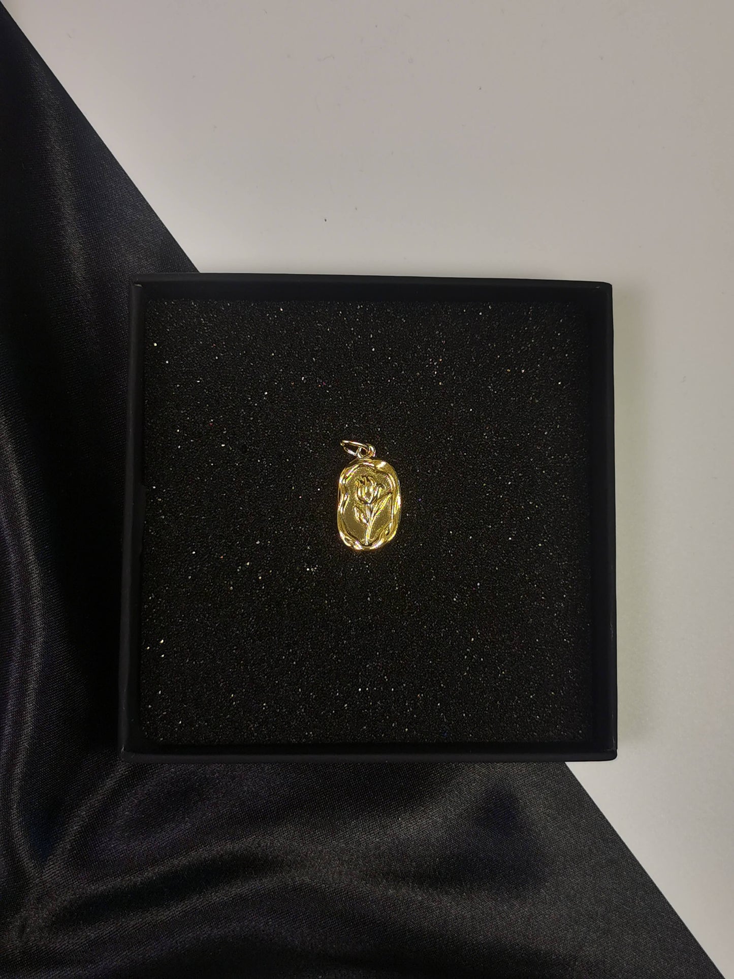 Flower element Pendant 18k gold-plated Titanium Steel Trendy Jewelry 2025 GMJP9Fl