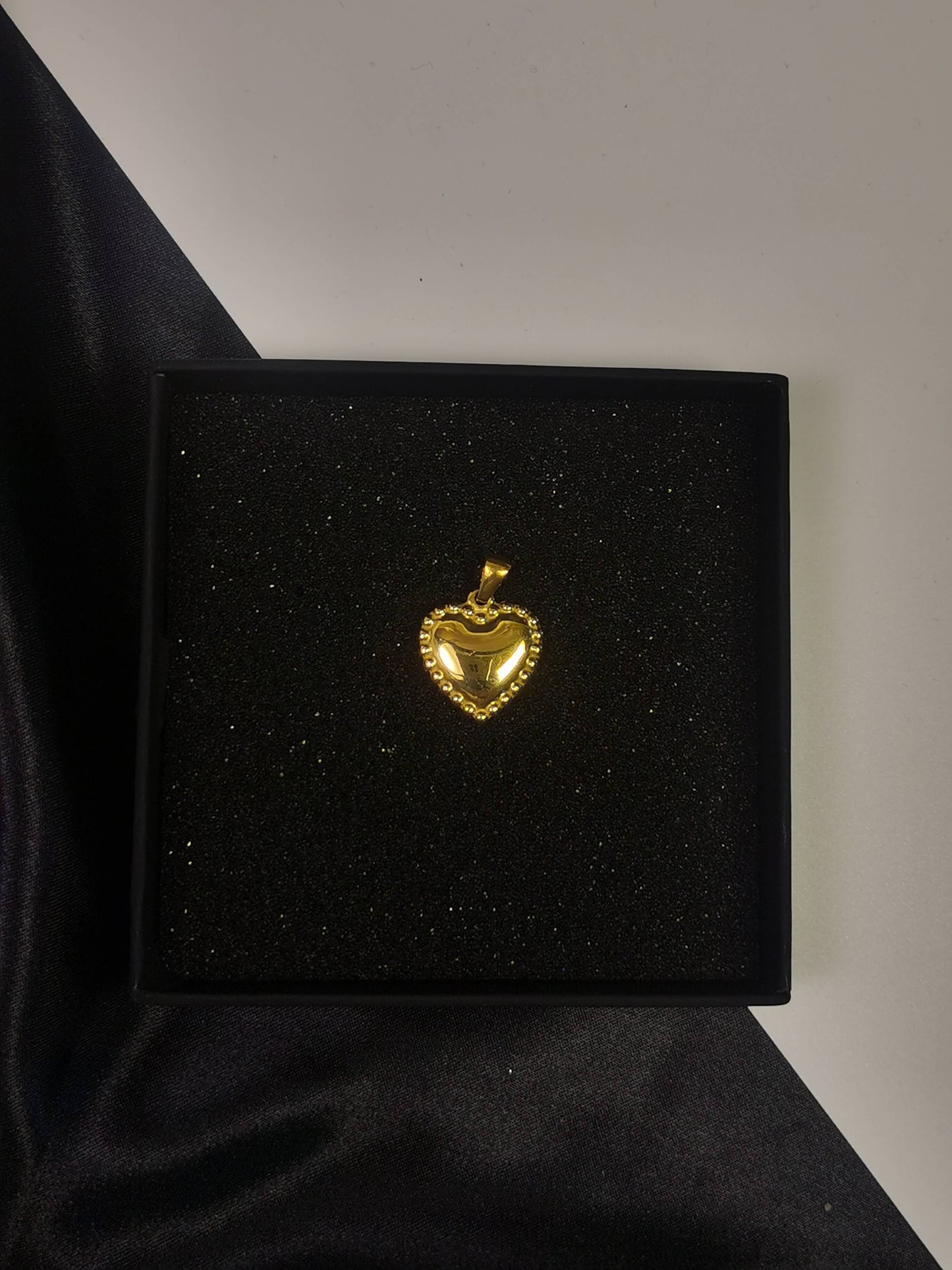 Heart element Pendant 18k gold-plated Titanium Steel Trendy Jewelry 2025 GMJP10H