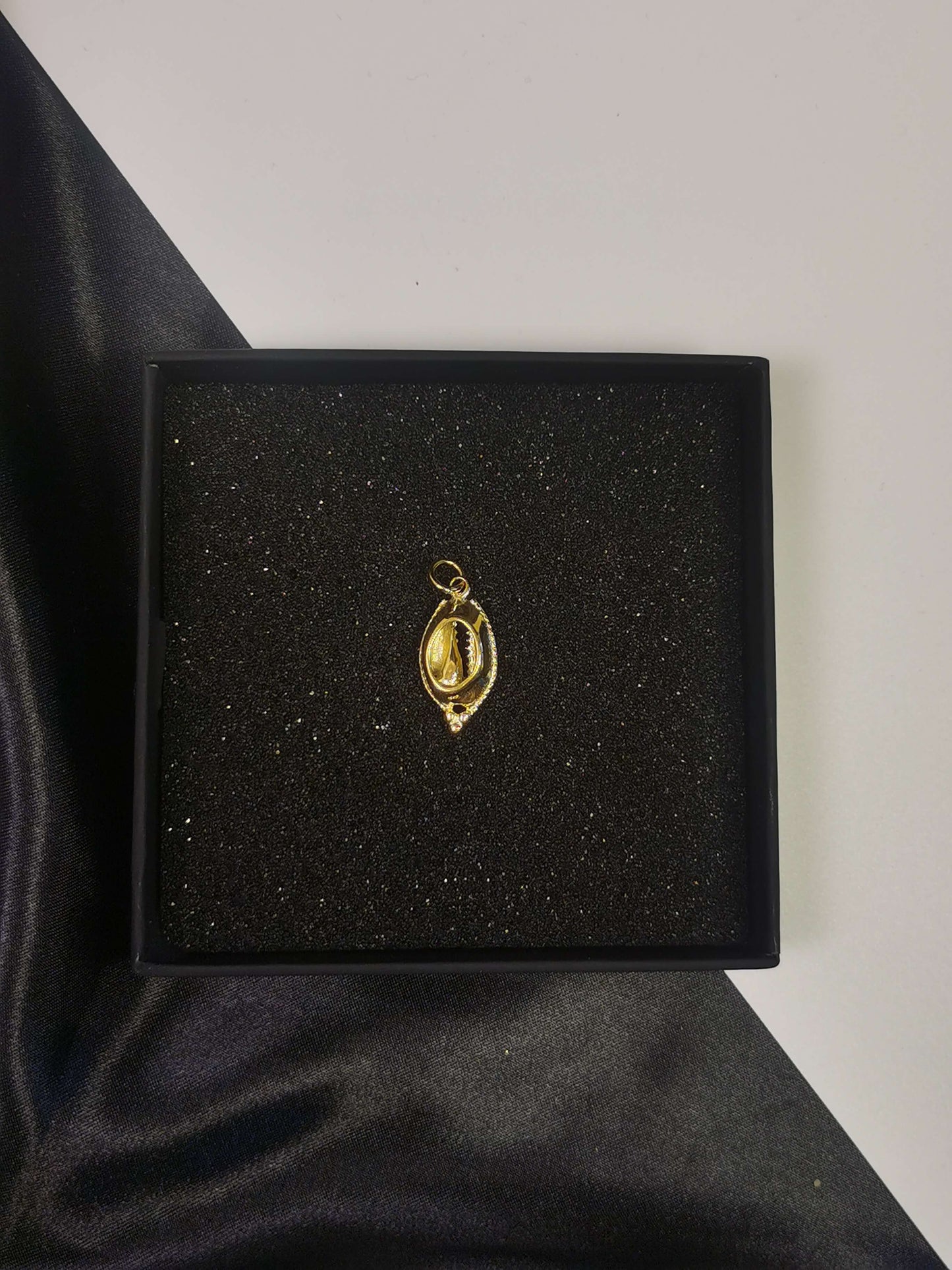 Shell element Pendant 18k gold-plated Titanium Steel Trendy Jewelry 2025 GMJP7S