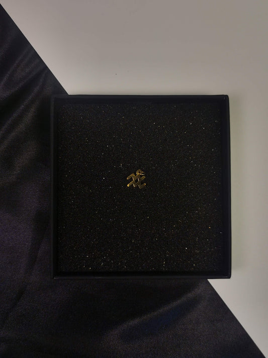 Zodiac Sign element Pendant 18k gold-plated Titanium Steel Trendy Jewelry 2025 GMJP6ZS