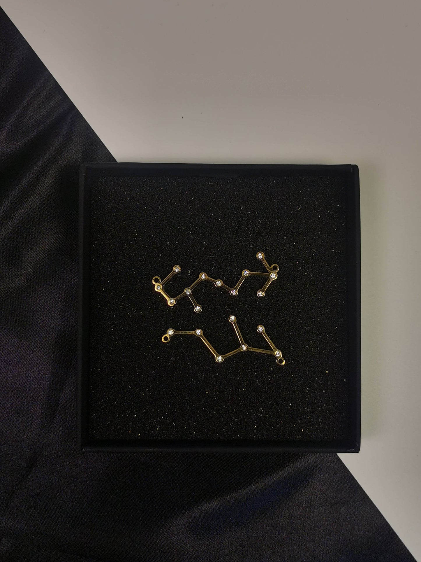 Zodiac Sign element Pendant 18k gold-plated Titanium Steel Trendy Jewelry 2025 GMJP6ZS